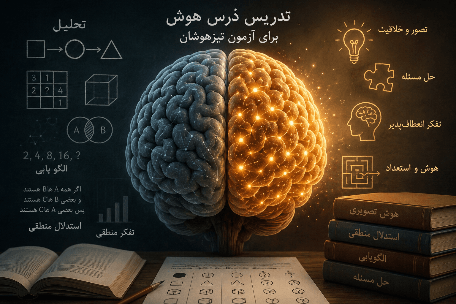 آموزش هوش ویژه قبولی در تیزهوشان